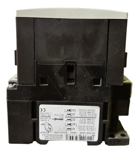 Contator 3rt1035-1ak60 120v 50/60hz Siemens 120v
