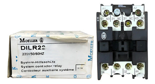 Contator Auxiliar Dilr22 Bobina 220v 50/60hz Moeller 220v