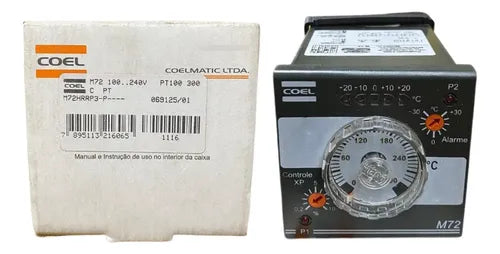 Controlador De Temperatura M72 100/240v M72hrrp3 Coel 220v