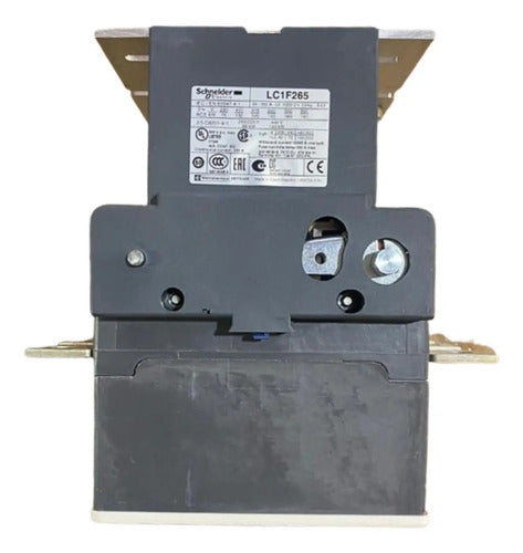 Contator Tripolar 265a 220vca 50/60hz Lc1f265m7 Schneider 220 Vca
