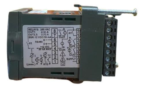 Controlador Digital De Temperatura Km3phcorrd-e-p Coel 100/240vca