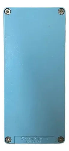 Botoeira Metalica Vazia 22mm Azul Xapm34 Schneider Azul