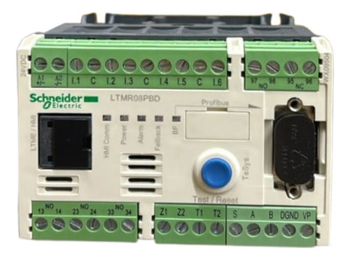 Rele Inteligente Profibus 0,48a 24vcc Ltmr08pbd Schneider 24vcc