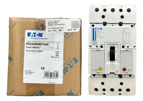 Disjuntor Tripolar 200a Pdc23g0200taas (lzmc2-a200) Eaton