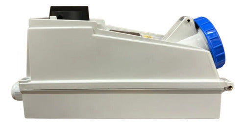 Tomada De Sobrepor Ss4009b 16a 200/250v Azul Steck Azul