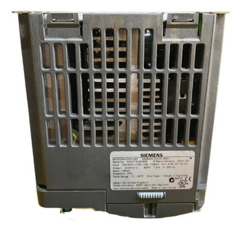 Micromaster 420 Siemens 6se6420-2uc21-5ba1
