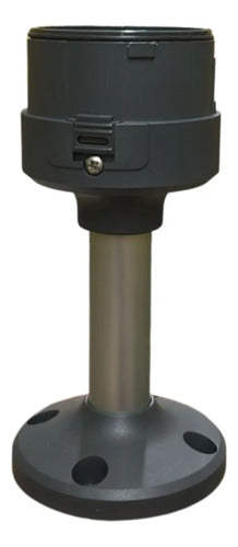 Base De Fixação Ø60 Preta Haste De 100mm Xvuz02 Schneider