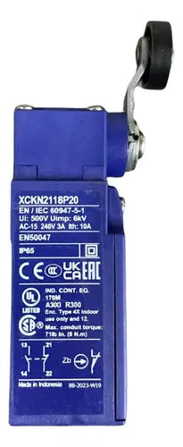 Chave Fim De Curso Xckn2118p20 Telemecanique Azul