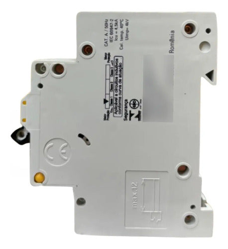 Kit Com 2 Peças: Disjuntor Bipolar Bfaz4-c50/2 50a Eaton