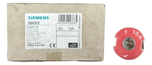 Kit Com 20: Parafuso De Ajuste Dz 10a 500v 5sh313 Siemens