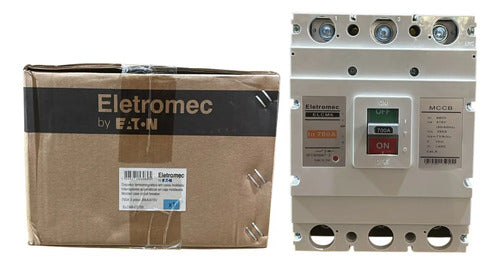 Disjuntor Termomagnético Elcm6-c3700 3p 700a 415v Eaton