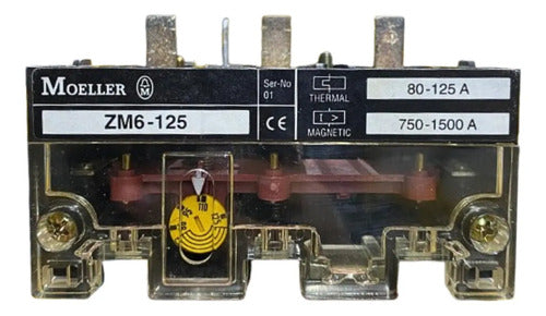 Bloco De Proteção Zm6-125 80-125a Moeller