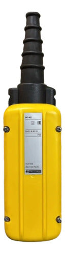 Botoeira Pendente 2 Furos Ø22mm Xaca02 Schneider Amarelo