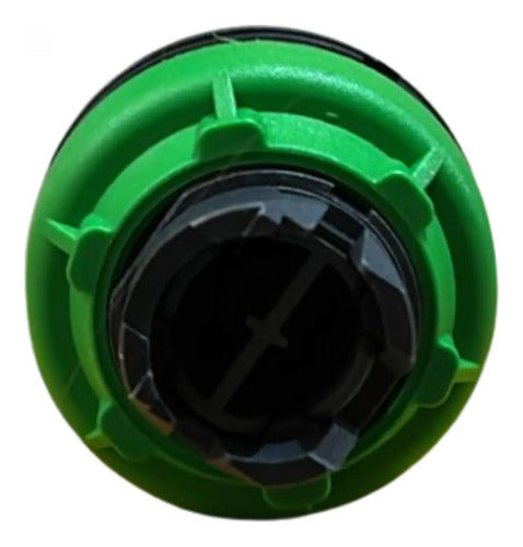 Kit Com 3: Cabeçote P/ Botão Faceado Verde Zb5fa3 Schneider Verde 0