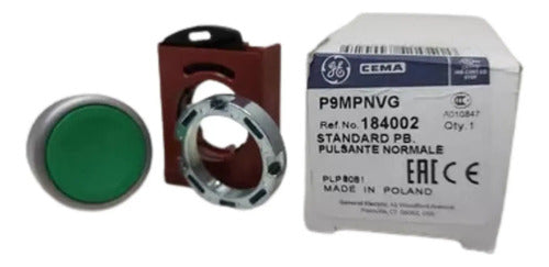 Kit Com 2 Peças: Frontal Botão Com Base Verde P9mpnvg GE