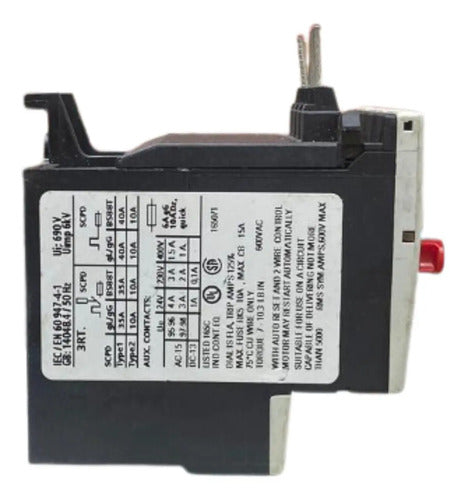 Relé De Sobrecarga 3ru1116-1cb0 1,8-2,5a Siemens -