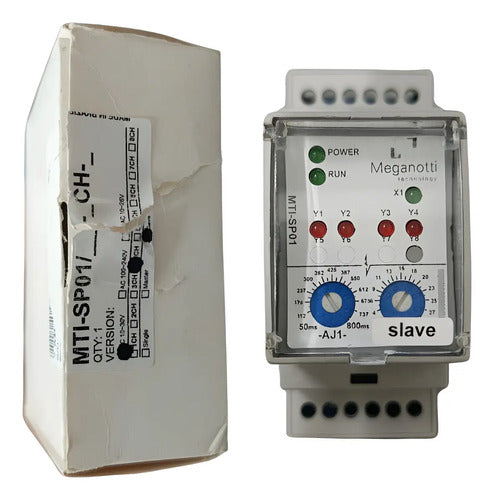 Sequenciador Pulsos De Limpeza 4 Canais Mti-sp01 Meganotti