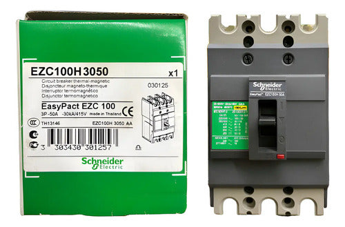 Disjuntor 50a 3p Ezc100h Ezc100h3050 Schneider