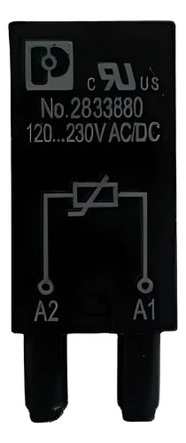 Kit Com 15: Modulo De Encaixe 2833880 V-120-230uc Phoenix