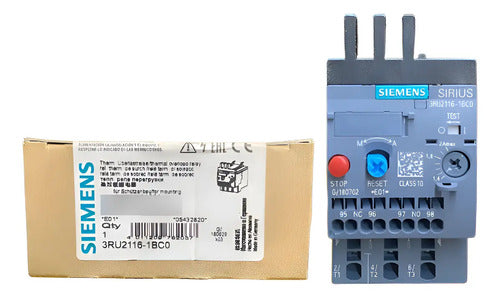Relé De Sobrecarga 3ru2116-1bc0 1,4-2a Siemens 690v