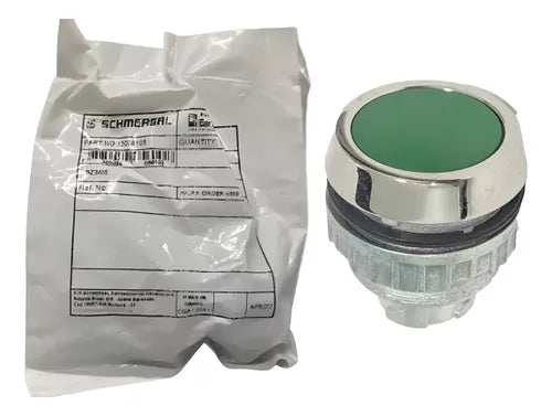 Botão De Comando Bz3/05 30 Mm Verde Impulso Ace Schmersal Verde