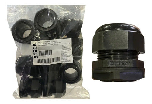 Kit C/ 5 Pçs: Prensa Cabo 1.1/2'' S856cpti Pt Bsp1 1/2 Steck