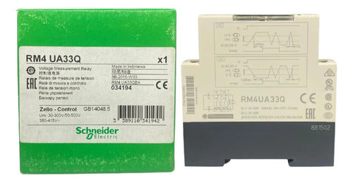 Rele Medição/controle 2naf 380/415vca Rm4ua33q Schneider