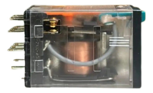 Kit Com 2: Rele Miniatura 3c/o 10a Rxm3ab2fd Schneider 110vcc