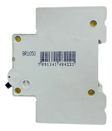 Kit Com 2 Peças: Disjuntor 1p 80a K32a1c80 Schneider