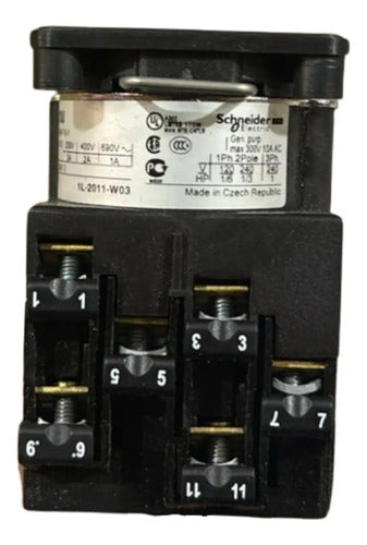 Chave Seletora K1f013u Schneider Preto -