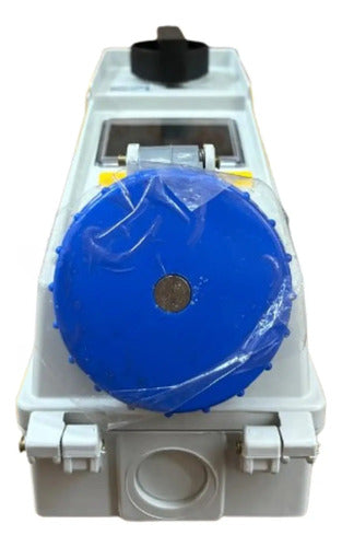 Tomada De Sobrepor Ss4009b 16a 200/250v Azul Steck Azul