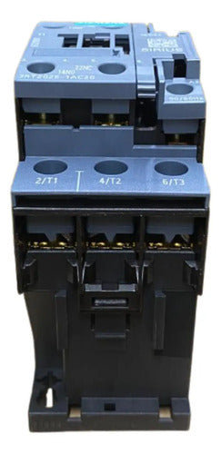 Contator 3rt2025-1ac20 17a Tripolar 24 Vac Siemens 1na+1nf 24vca