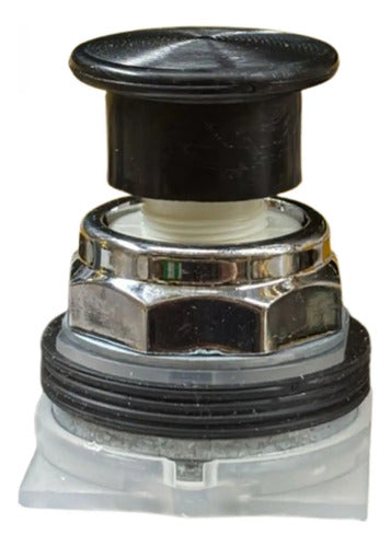 Cabeçote P/ Botão 30mm Metálico 9001kr24b Preto Schneider Preto -