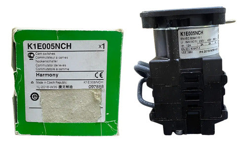 Comutador Rotativo Completo K1e005nch Schneider Metálico -