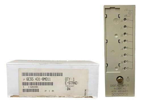 Modulo De Entrada 6es5431-8md11 Siemens Marrom