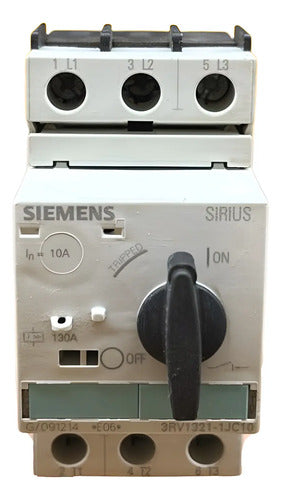 Disjuntor Motor Tripolar 10a 3rv1321-1jc10 Siemens