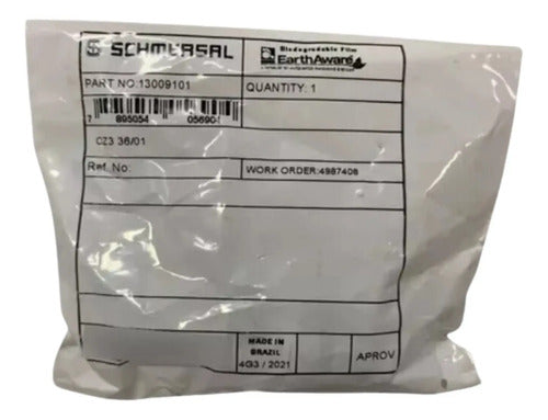 Botão Cz3 36/01 Cogumelo Preto 30 Mm Ace Schmersal