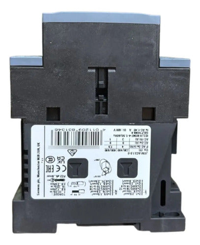 Contator Tripolar 9a 24vca/vcc 1na+1nf 3rt2023-1bb40 Siemens 24vca/vcc