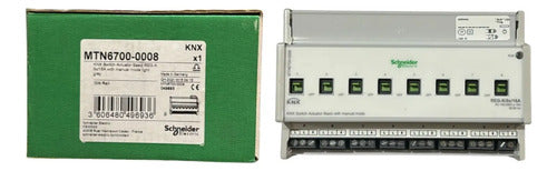 Modulo Atuador Knx Reg-k/8x230/16 Mtn6700-0008 Schneider