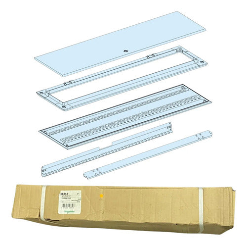 Duto E Porta Lvs08343 Schneider Prismaset G Ip55
