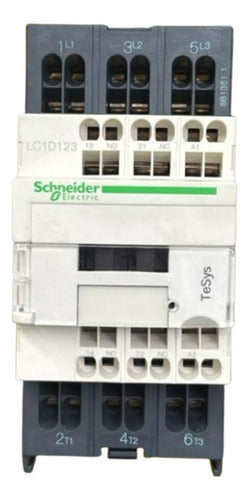 Contator Tripolar Lc1d123p7 12a 1na+1nf 230vca Schneider 230 Vca