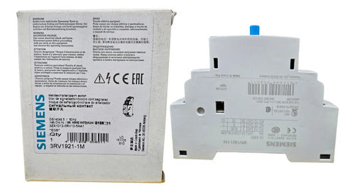 Bloco De Contato Auxiliar 3rv1921-1m Siemens