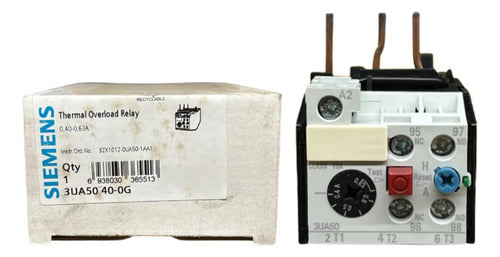 Relé De Sobrecarga 3ua5040-1g 4-6,3a Siemens