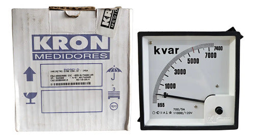 Varímetro Ev96 Esq10 -855 A 7400 Kvar Trvm Em 6000 Ip54 Kron