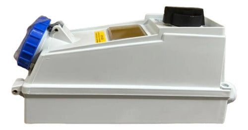 Tomada Sob Ss3006b S3006b 16a 200/250v 6h 2p+t Azul Bq Steck Azul