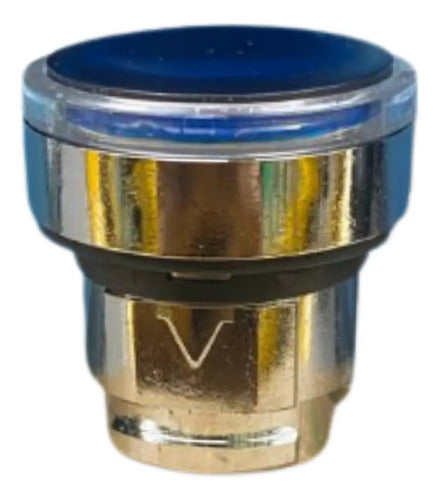 Cabeçote Para Botão Luminoso Ø22mm Zb4bw363 Schneider Azul