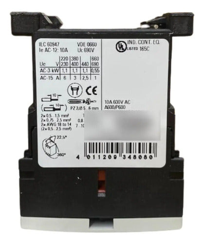 Contator Auxiliar 3rh1131-1ak60 3na+1nf 120v Siemens 127v