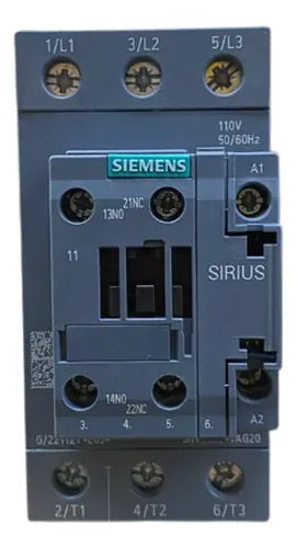Contator 3rt2035-1ag20 41a Tripolar 110 Vca Sirius Siemens 110vca