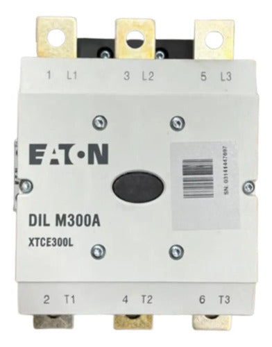 Contator 3p 300a 120vca/cc Dilm300 Dilm300a/22 (ra110) Eaton 120vca/cc