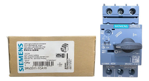 Disjuntor Motor 3rv2011-1ca10 1,8-2,5a Siemens - 50/60hz